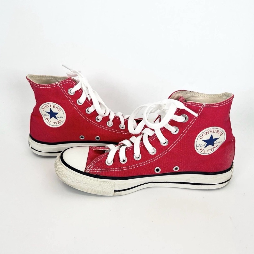 Converse Chuck Taylor High Top Limited Edition (Red) Shoes WOMENS 8.5 NEW LACES